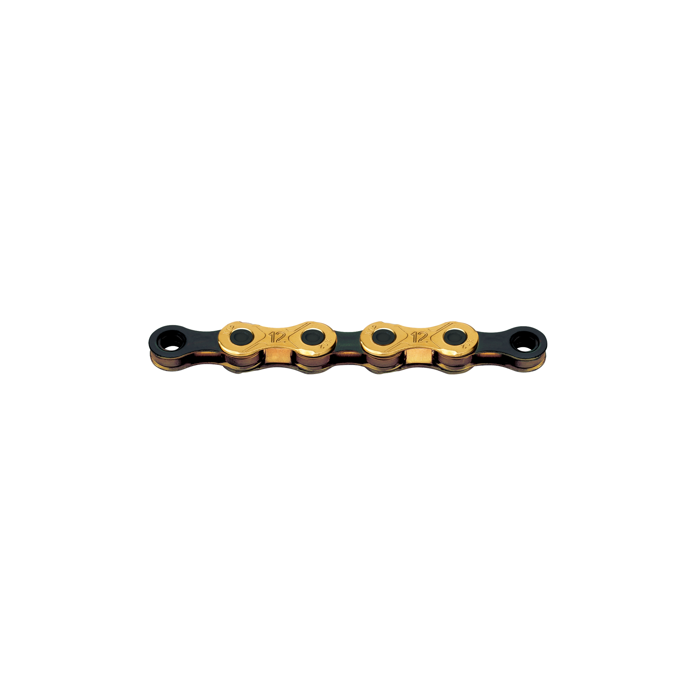 KMC Fietsketting X12 Ti-N Goud Zwart 126 Schakels