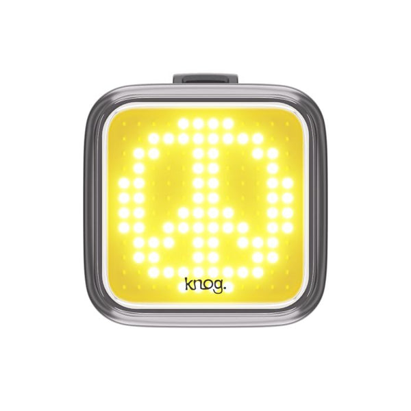 Knog blinder front - peace - black