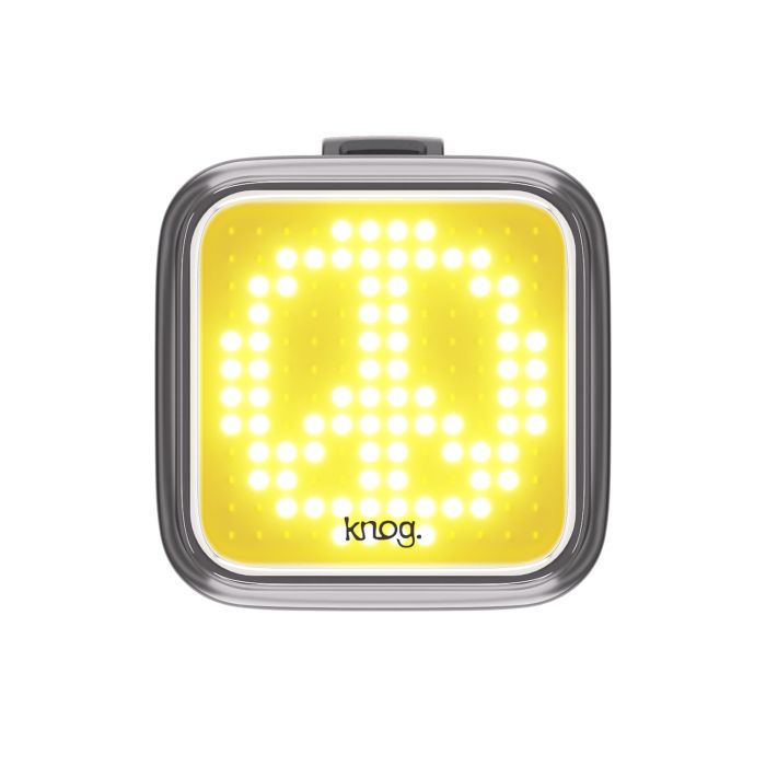 Knog blinder front - peace - black