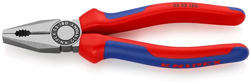 Knipex combitang 03 02 180 combinatietang (blauw)