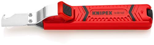 Knipex afstriptang 1620165sb kabelstrip- ontmantelingsgereedschap