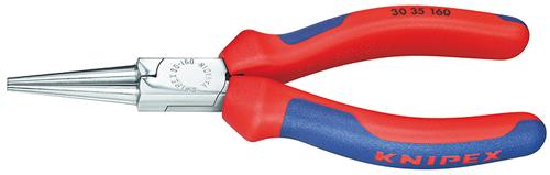 Knipex langbektang 30 35 160 (rood blauw, 160mm)