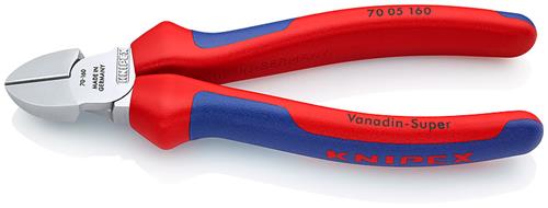 Knipex elektronicazijsnijtang | lengte 125 mm model 0 | facet ja | 1 stuk - 75 02 125