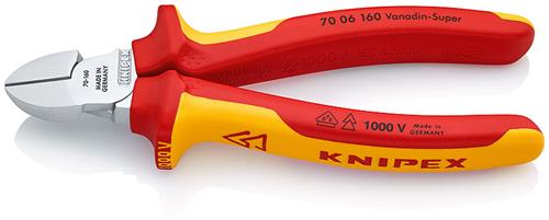 KNIPEX Zijsnijtang VDE 70 06 160