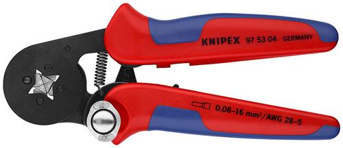 KNIPEX Zelfinstellende krimptang voor adereindhulzen 97 5