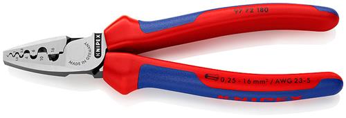 Knipex krimptang voor adereindhulzen 9772180