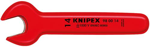 Knipex steeksleutel 12 x 125 mm vde - 980012