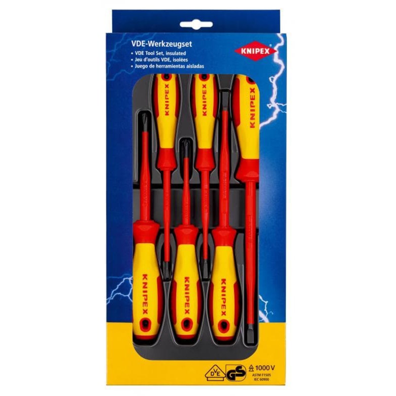 KNIPEX KNIPEX Schroevendraaierset 00 20 12 V02 VDE