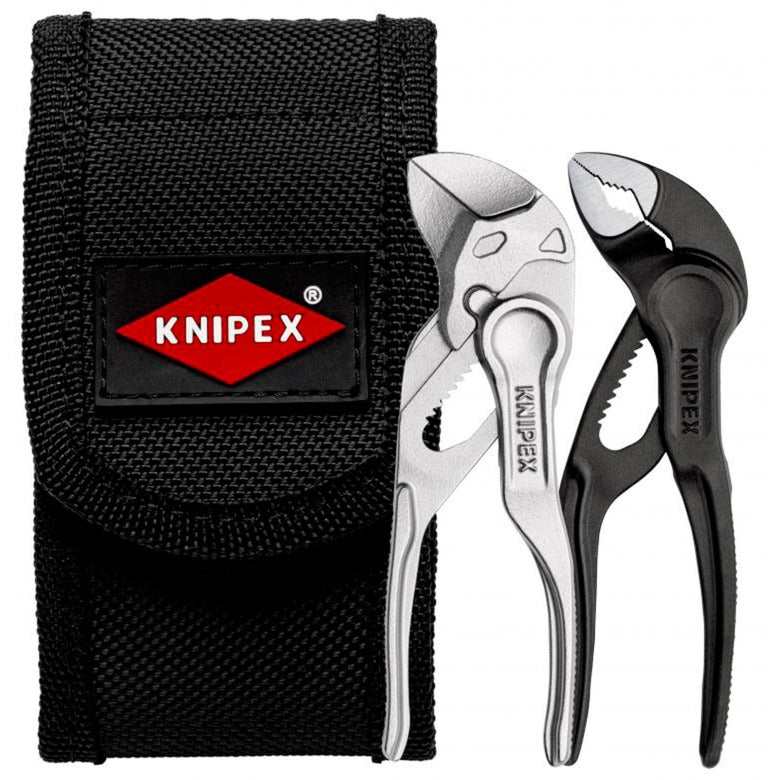 KNIPEX KNIPEX Tangenset XS 2-delig met riemtas