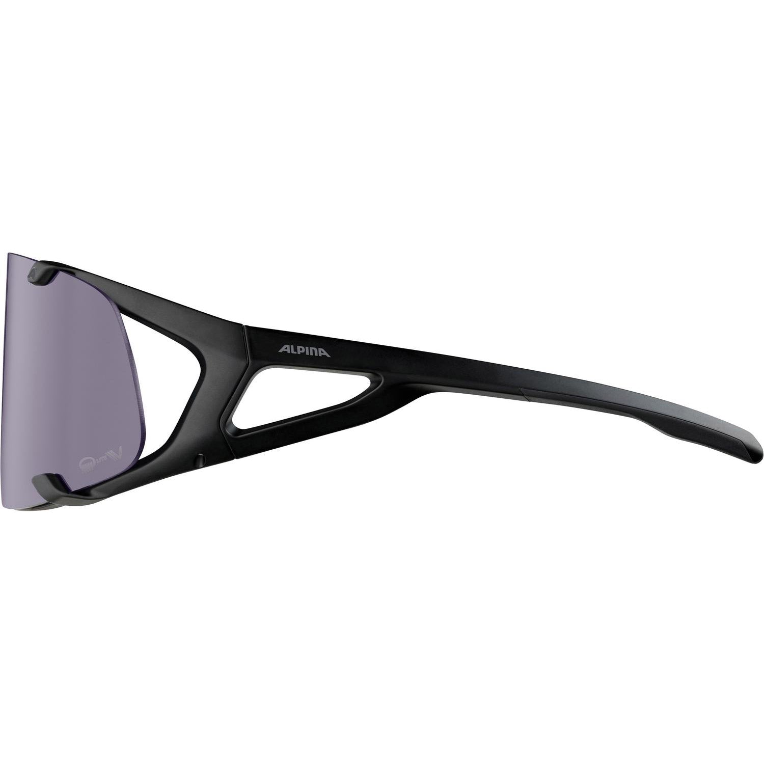 Alpina sports sportbril hawkeye q-lite v zwart