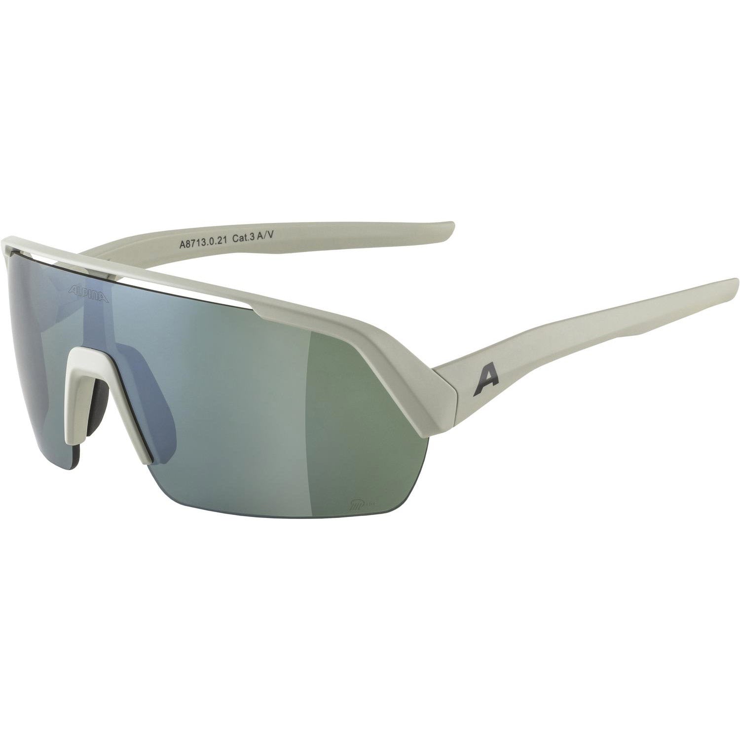 Lunettes Alpina Turbo-HR Q-Lite antibrouillard argent miroir gr cat.3