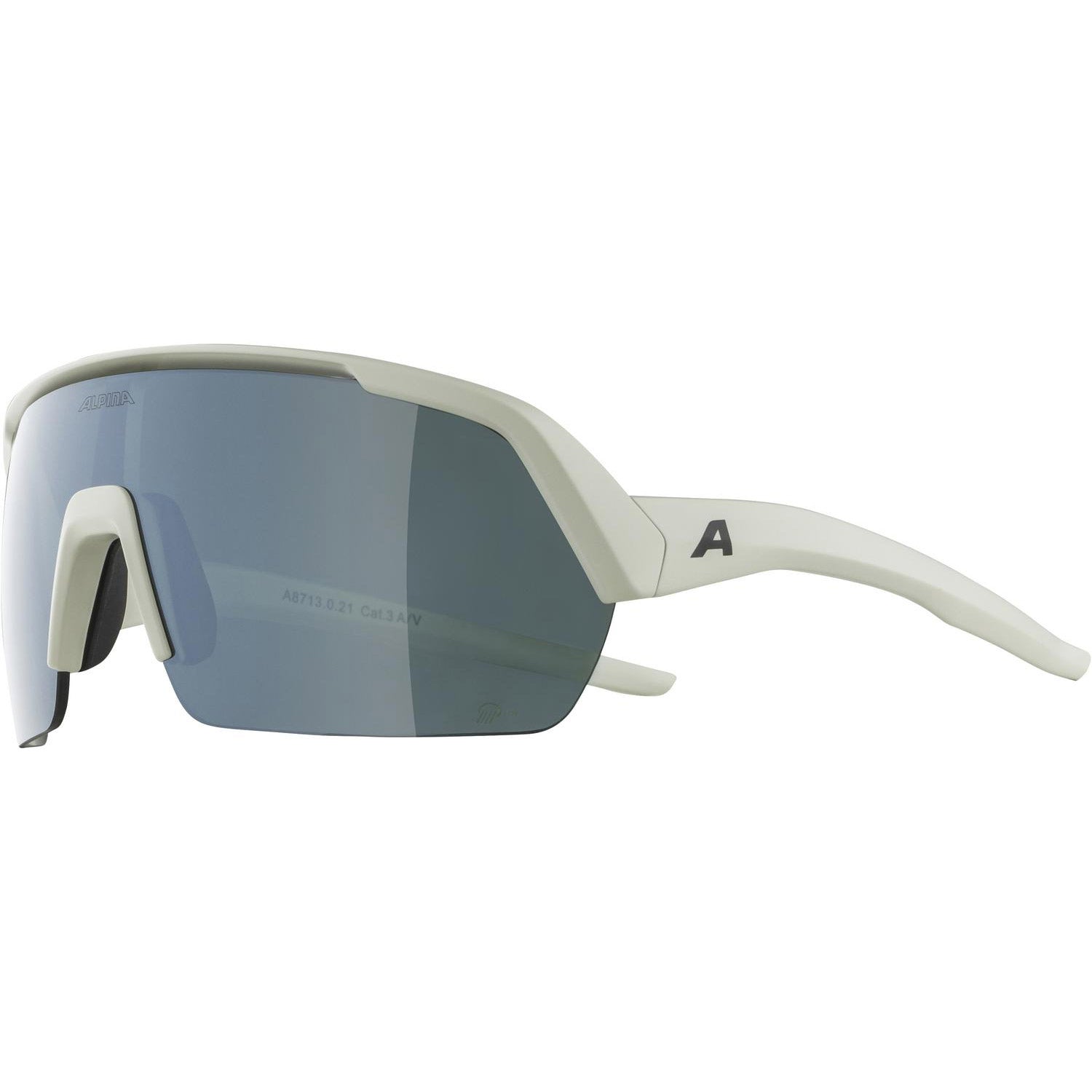 Lunettes Alpina Turbo-HR Q-Lite antibrouillard argent miroir gr cat.3