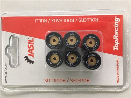 Top racing koppeling-rolletjes 16x13 8,5gr.