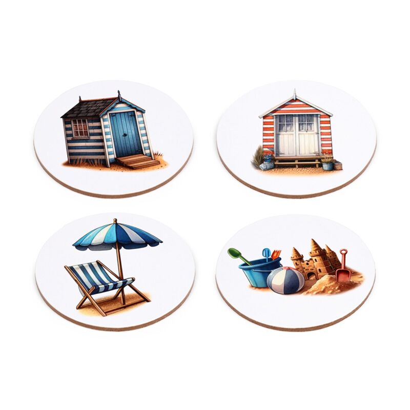 Coastal kust set 4 onderzetters