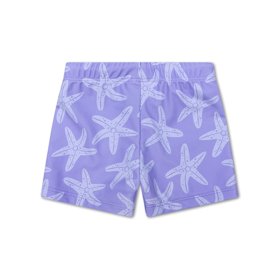 Zeester | lila uv zwemboxer jongens