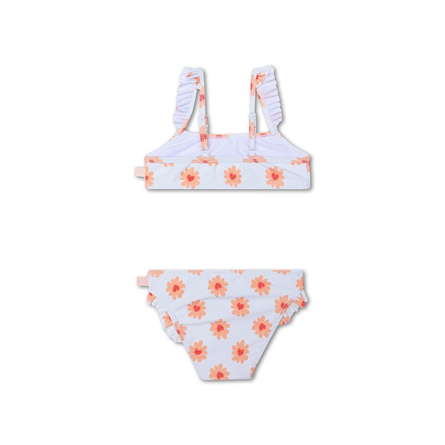 Floral love | meerkleurig meisjes uv bikini