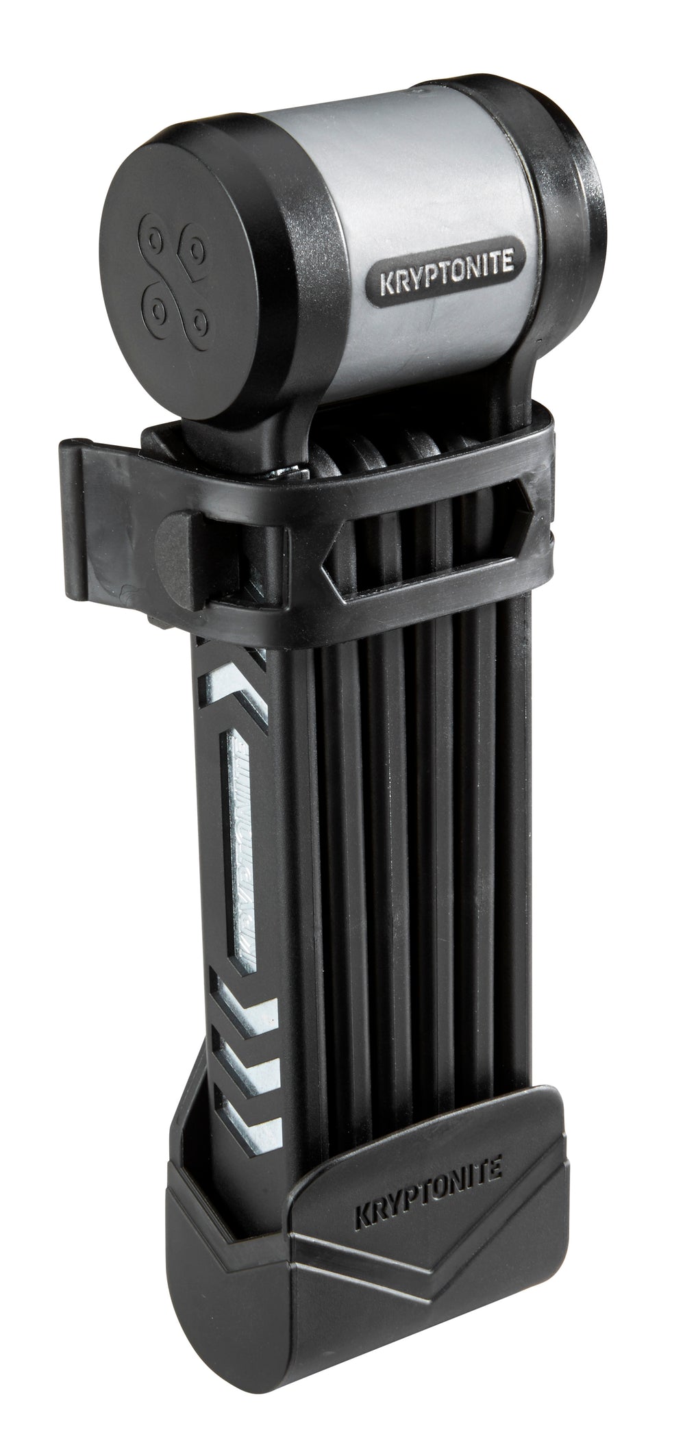 Kryptonite vouwslot met houder kryptolok 85 cm staal zwart