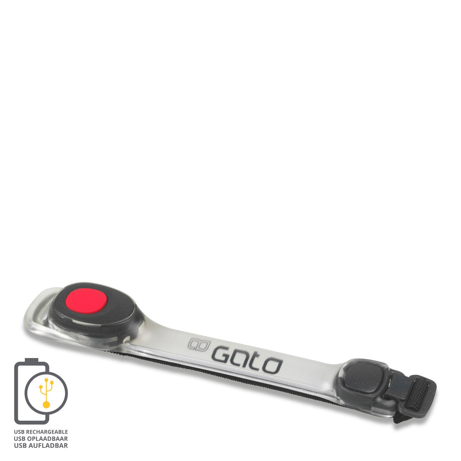 Gato Neon led armlamp usb rood één maat