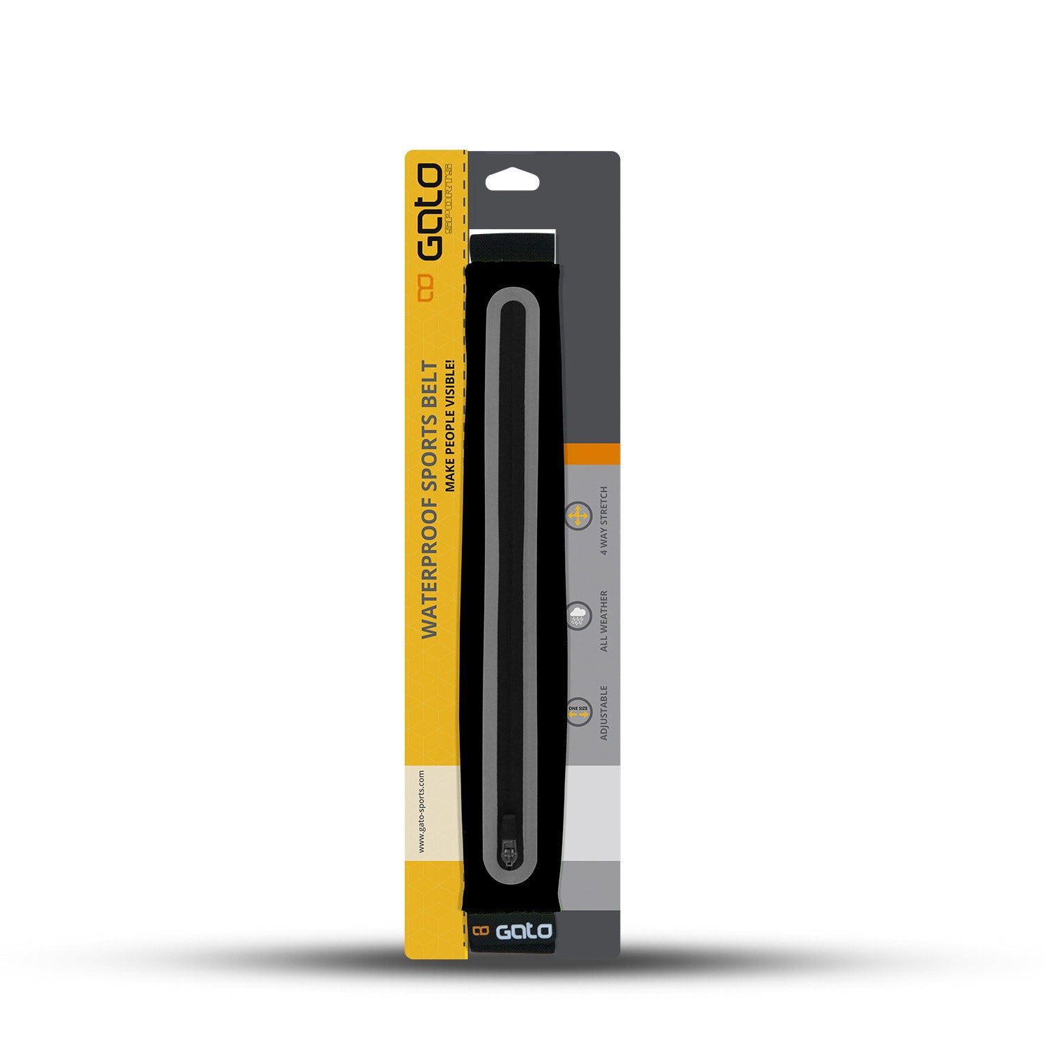 Outwet gato sport riem waterdicht zwart one size