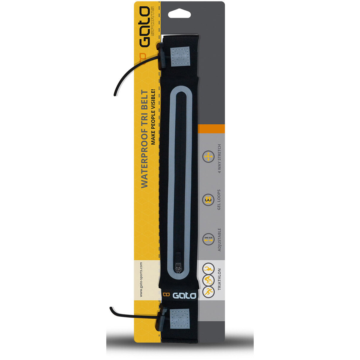 Gato tri-belt one size zwart