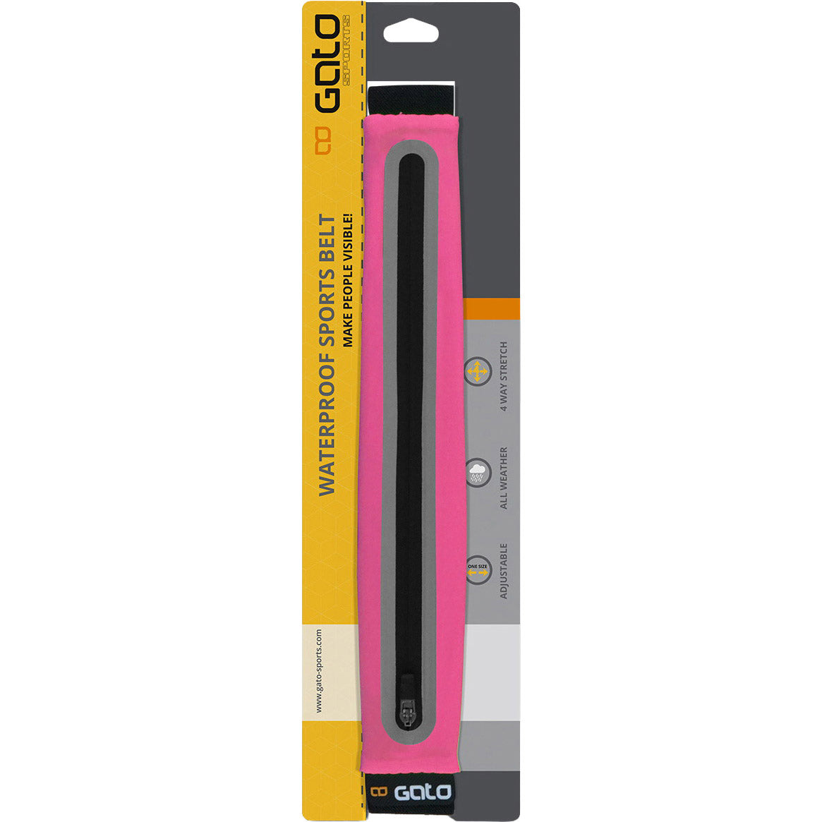 Outwet gato sportbelt waterproof hot pink one size