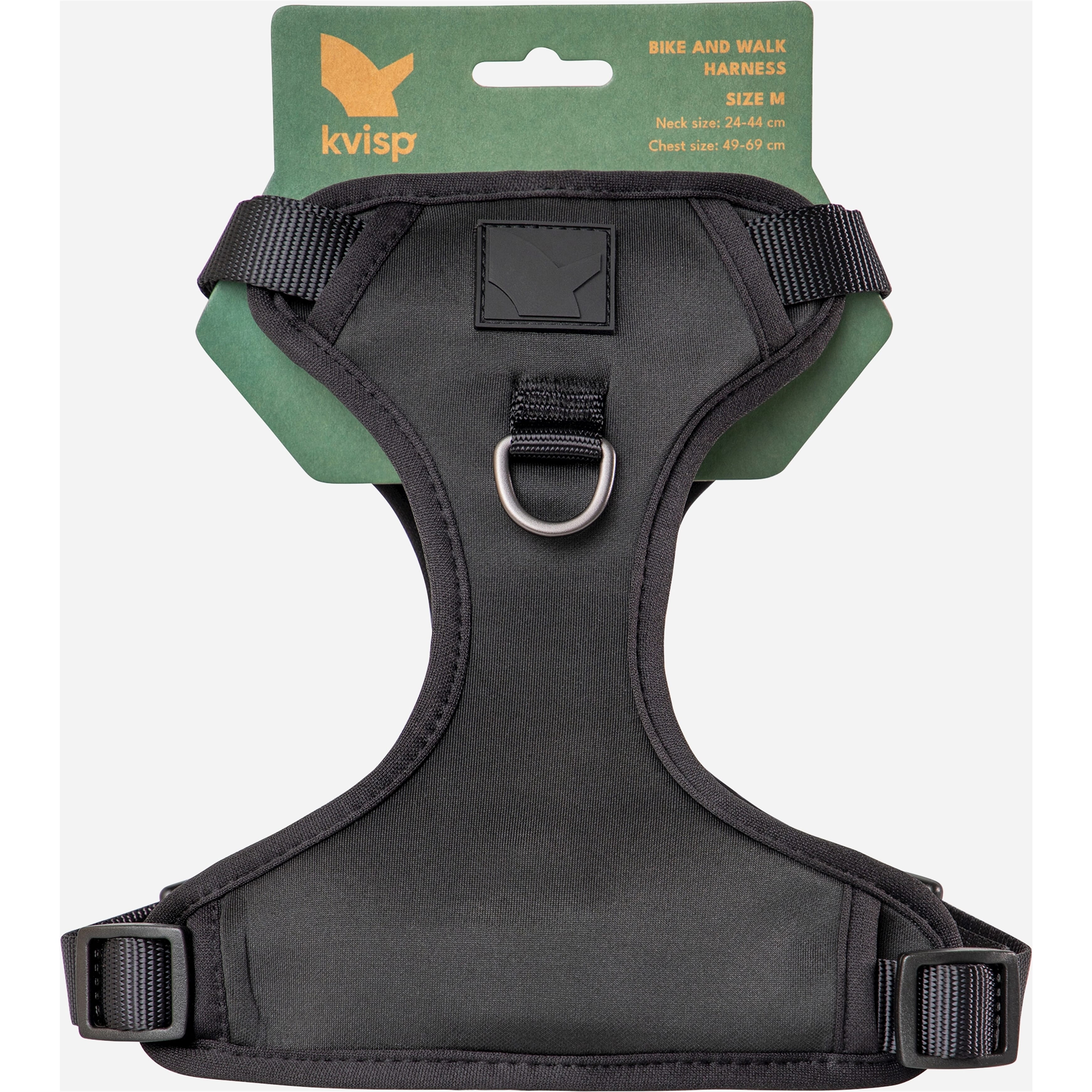 Kvisp veiligheidsharnas maat s zwart