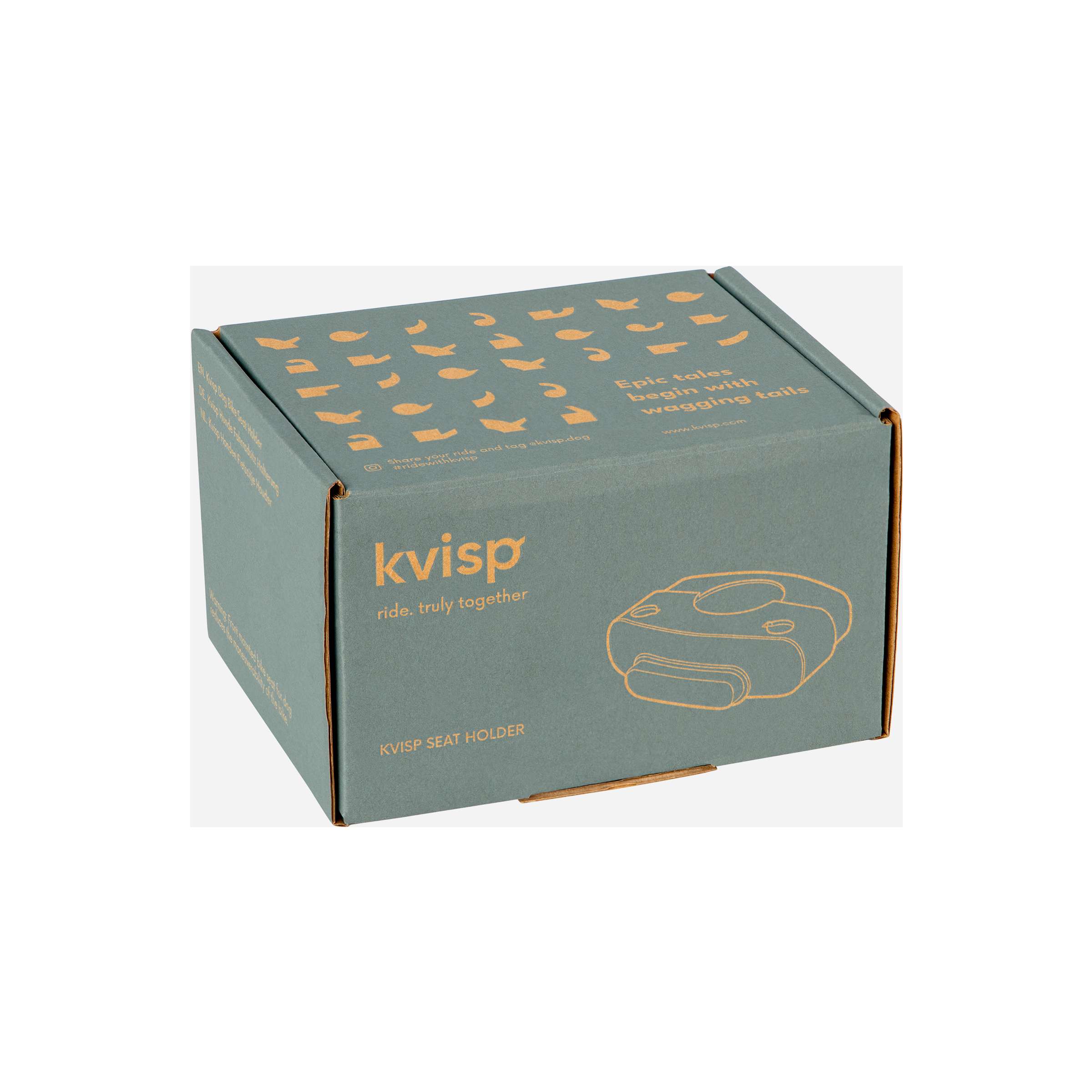 Kvisp bevestigingsset + mand