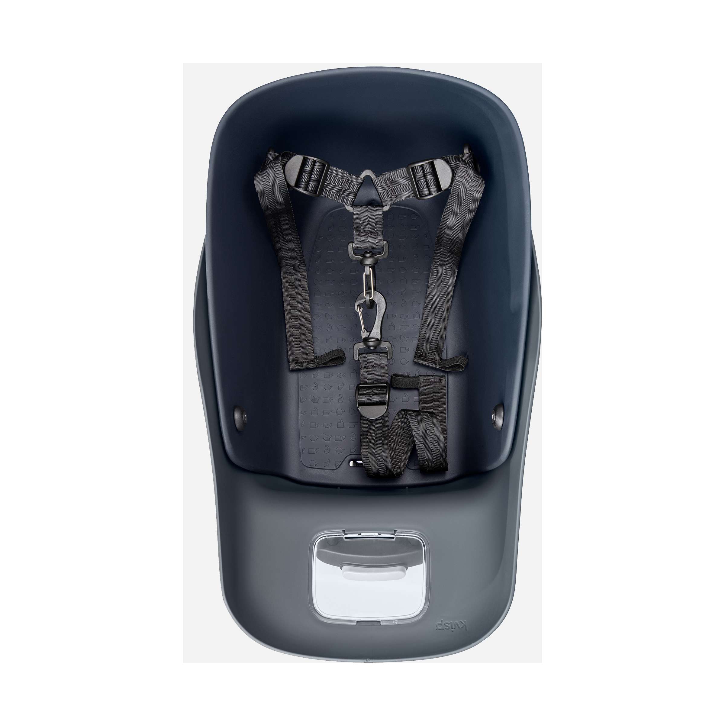 Kvisp hondenmand met harnas s nachtgrijs