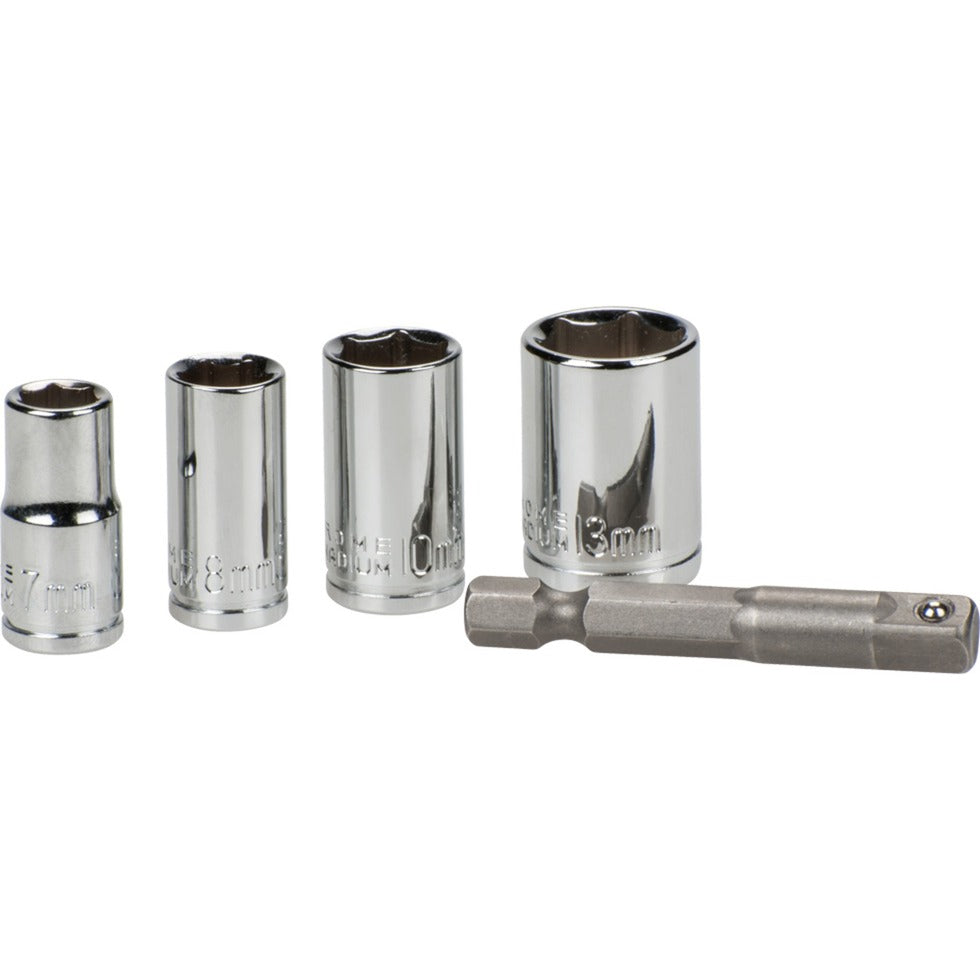 KWB KWB Dopsleutelset Met Adapter 5-delig