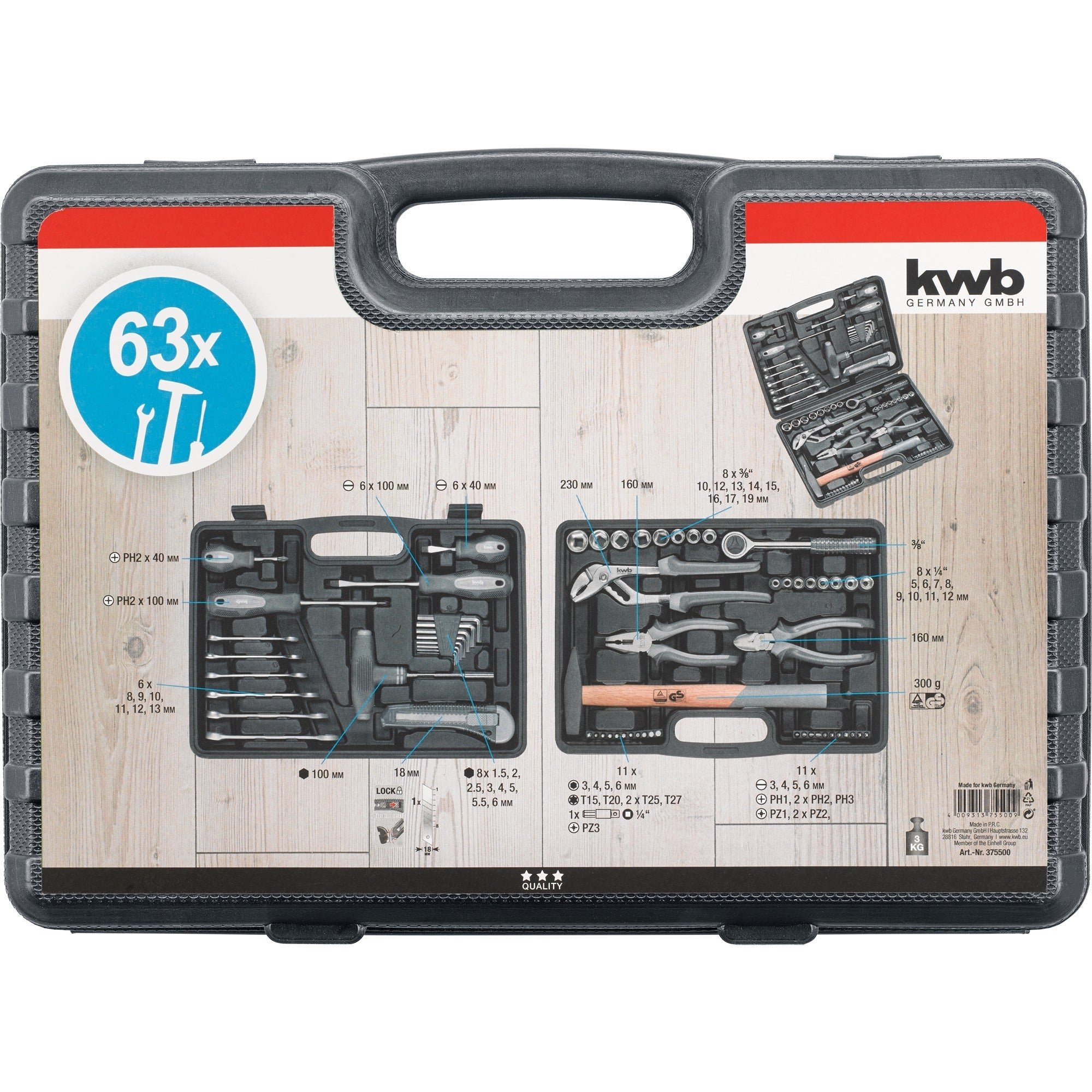 KWB KWB Gereedschapskoffer