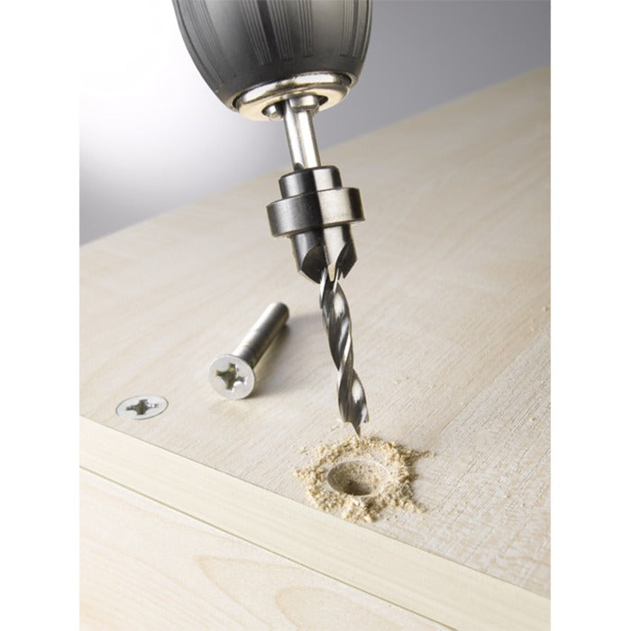 KWB KWB Houtspiraalboor met opsteekverzinker en dieptestop