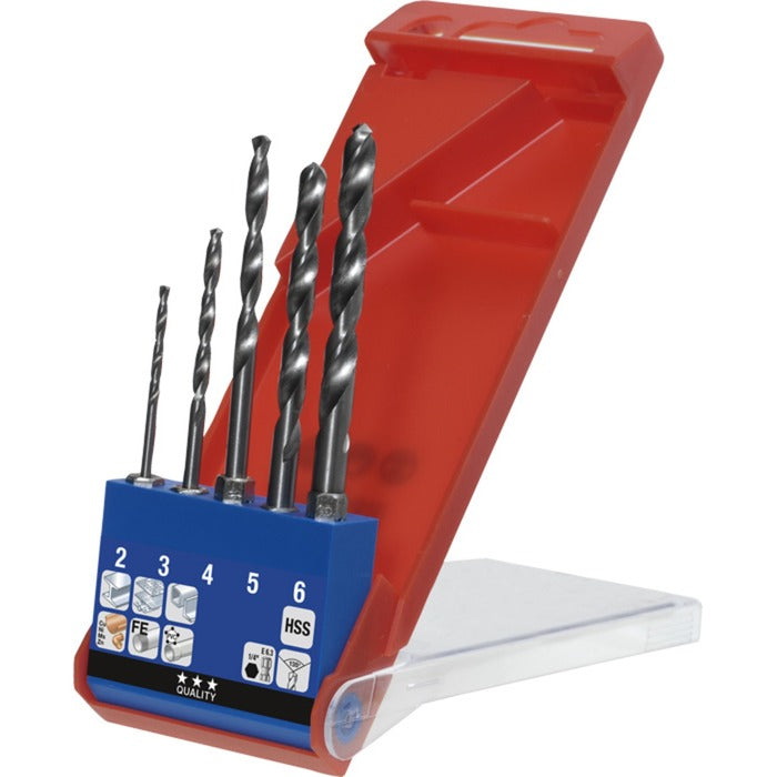KWB KWB Hss-Spiraalborenset 5-Delig