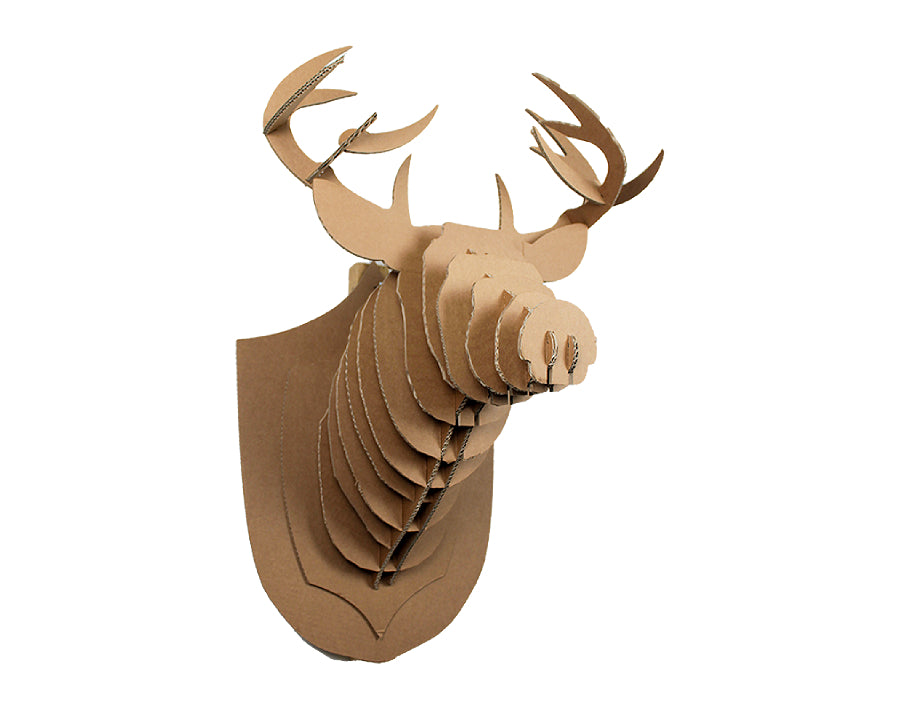 Kartent identiek rendierhoofd