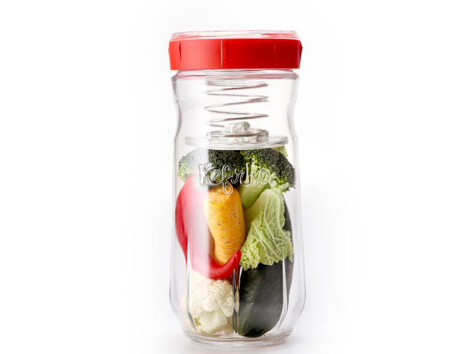 Kefirko groentefermentator 1400 ml.