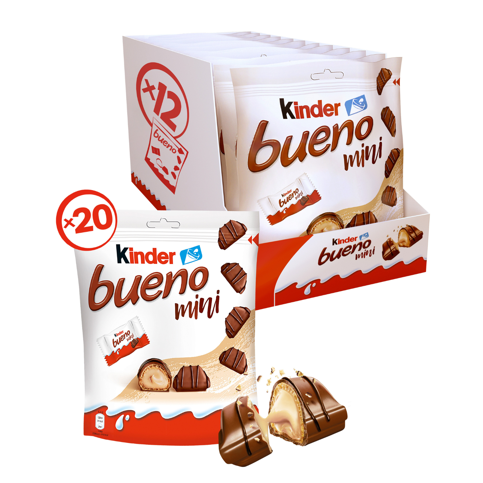 Kinder bueno mini t20 stazak (12x108 gram)