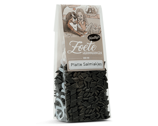 Kindly's platte salmiakjes zakje (7x 130gr)