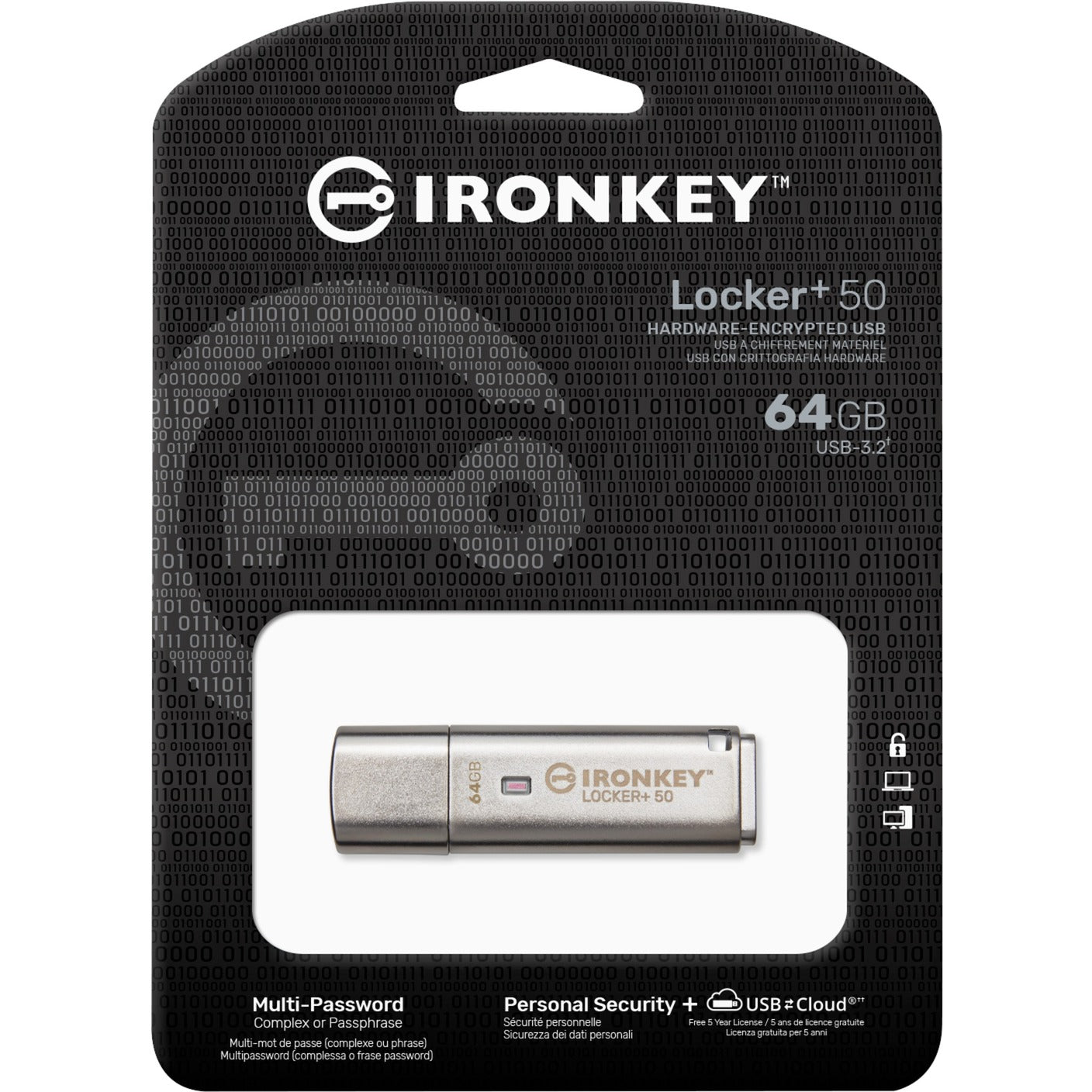 Kingston Kingston IronKey Locker+ 50 64 GB