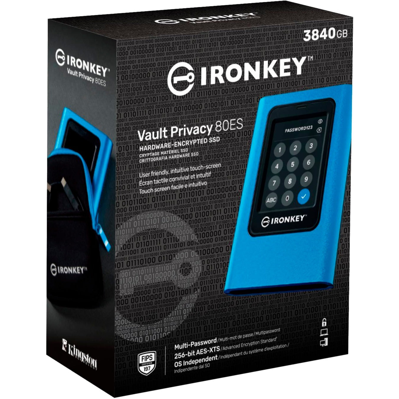 Kingston IronKey Vault Privacy 80 3,84 TB
