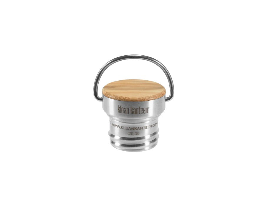 Klean kanteen RVS lusdop schroefdop - bamboe