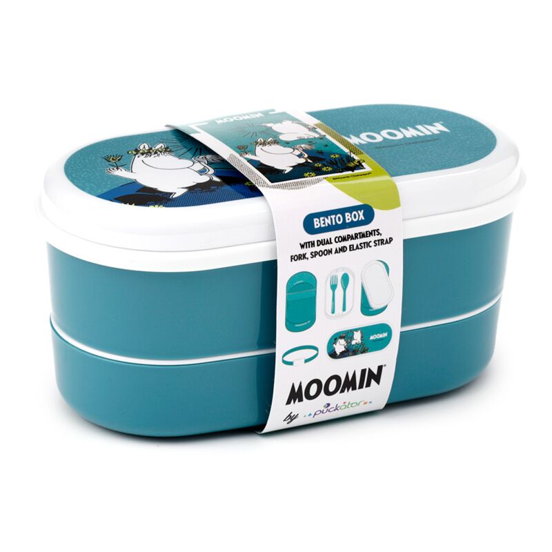 Moomin - bentobox lunchtrommel met vorklepel