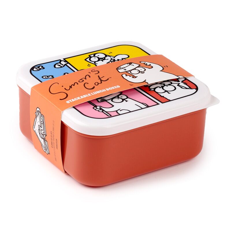 Set 3 lunchbox ml xl - simon's cat 2024