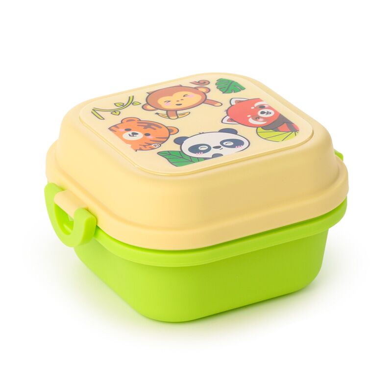 Adoramals wilde dieren clip bentobox lunchtrommel