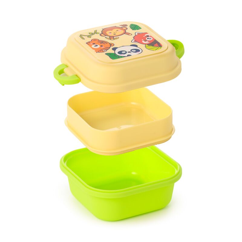 Adoramals wilde dieren clip bentobox lunchtrommel