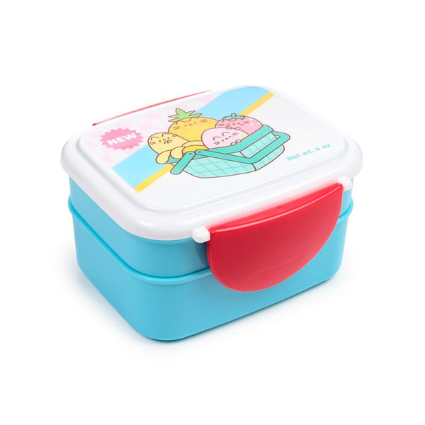 Union pusheen de kat fruit clip bento box lunchtrommel bestek