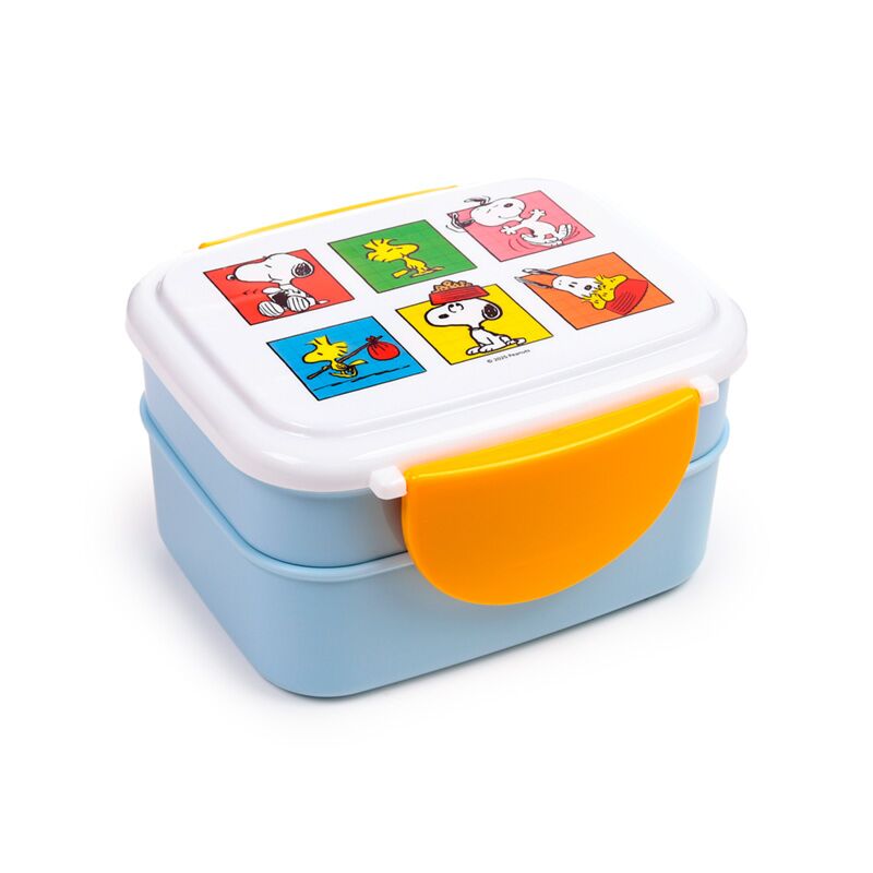 Union peanuts snoopy woodstock clip bento box lunchtrommel bestek