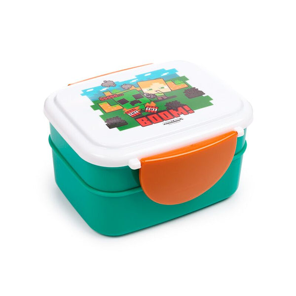 Union minecraft sss boom clip bento box lunchtrommel bestek
