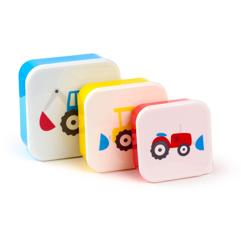 Set 3 lunchbox ml xl - tractortjes