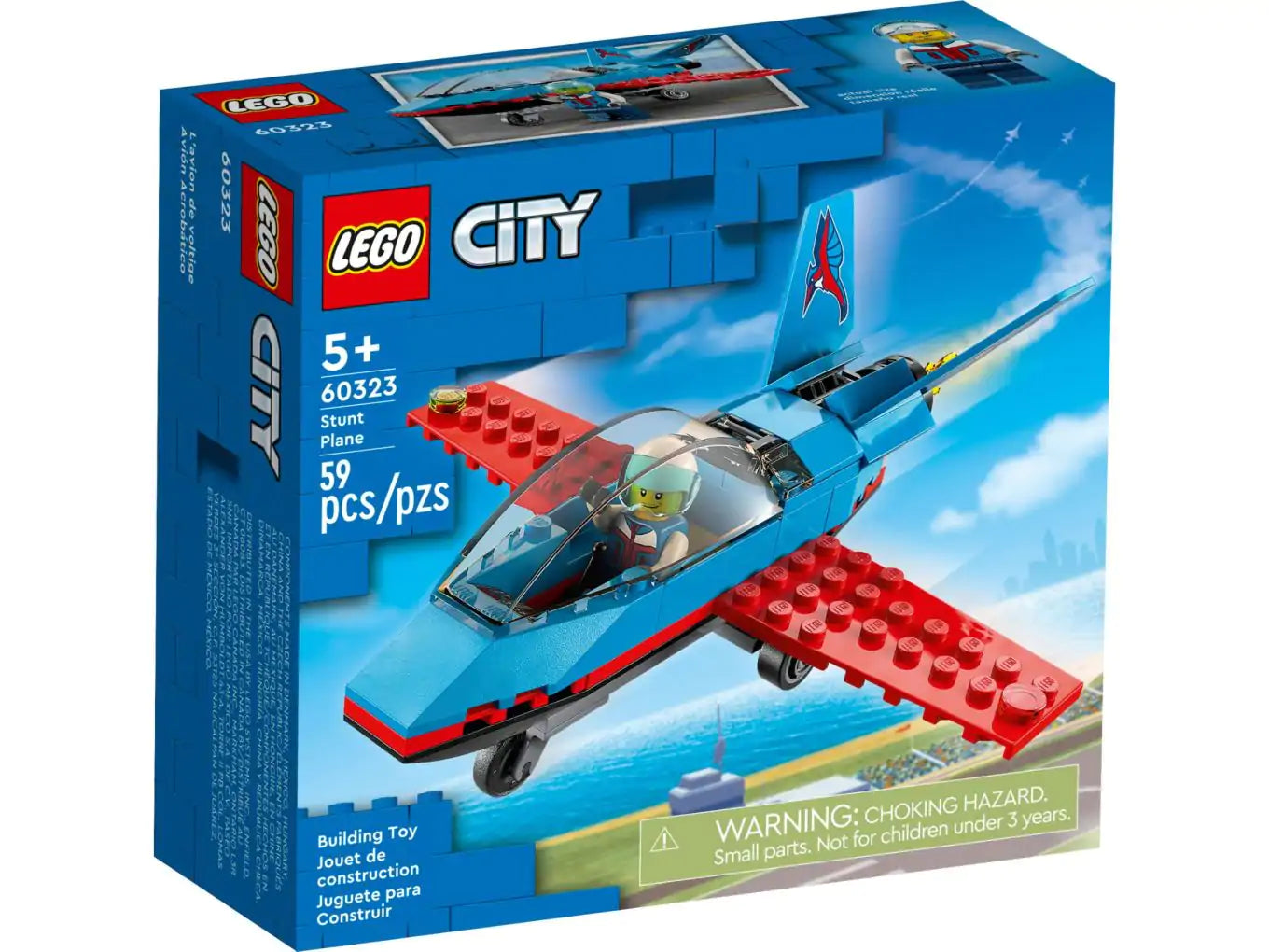 Lego city - 60323 stuntvliegtuig