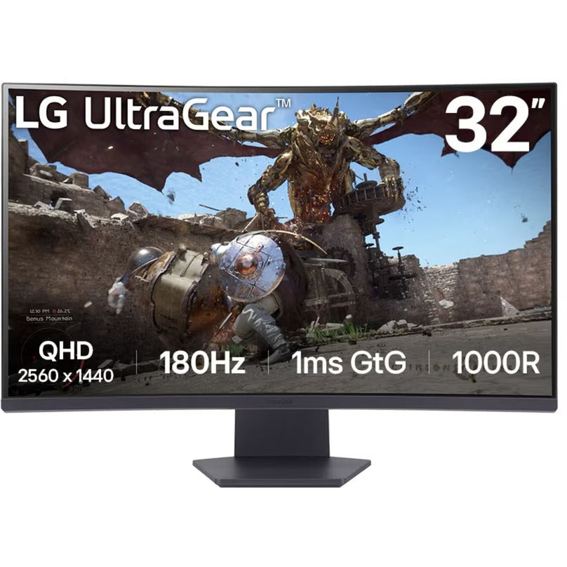 LG UltraGear 32GS60QC-B gebogen gamingmonitor