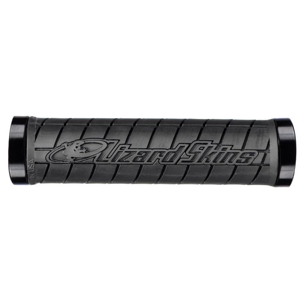 Lizard Skins Logo - dual lock-on - black